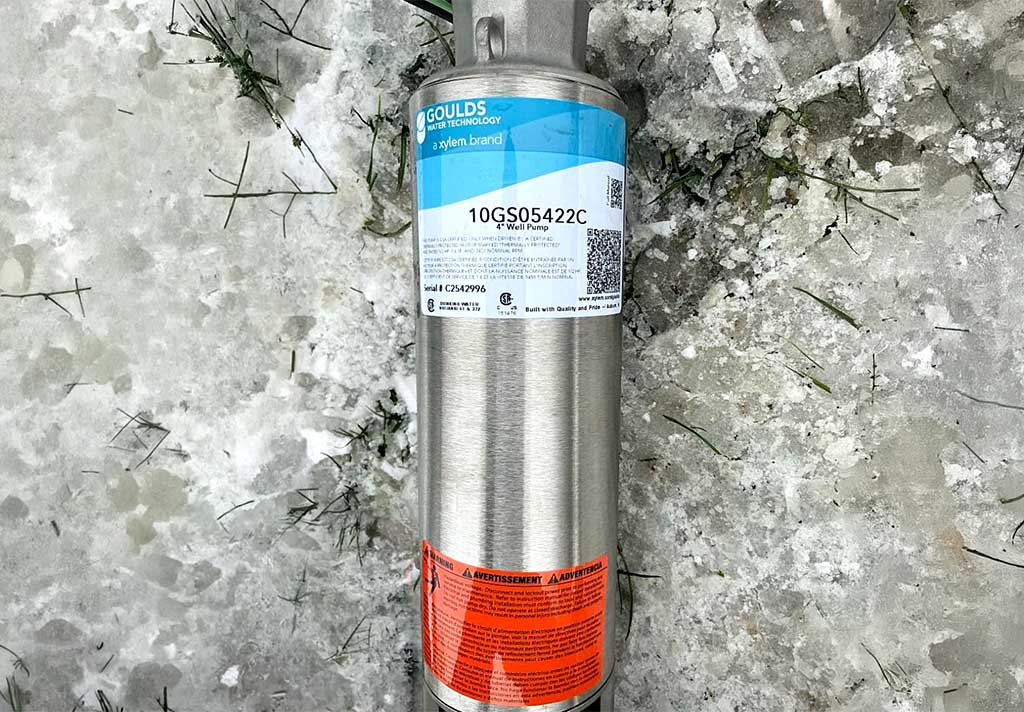 Well pump failure in Merrickville